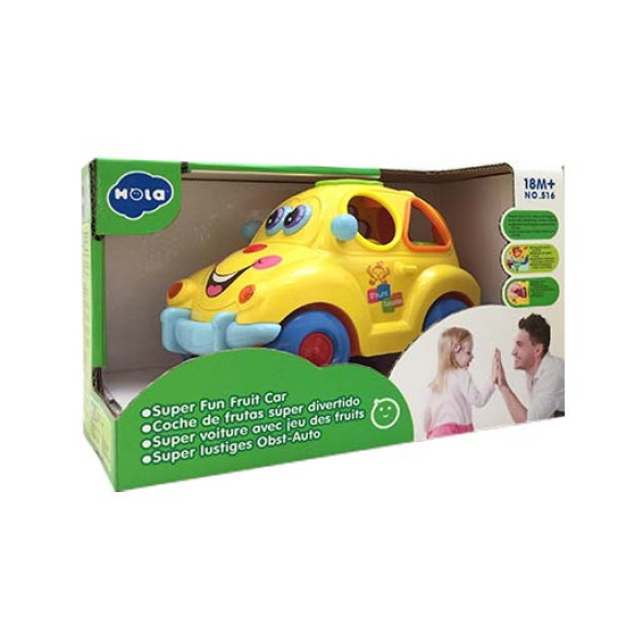 Fruit Car (light/music/electric/Building blocks)